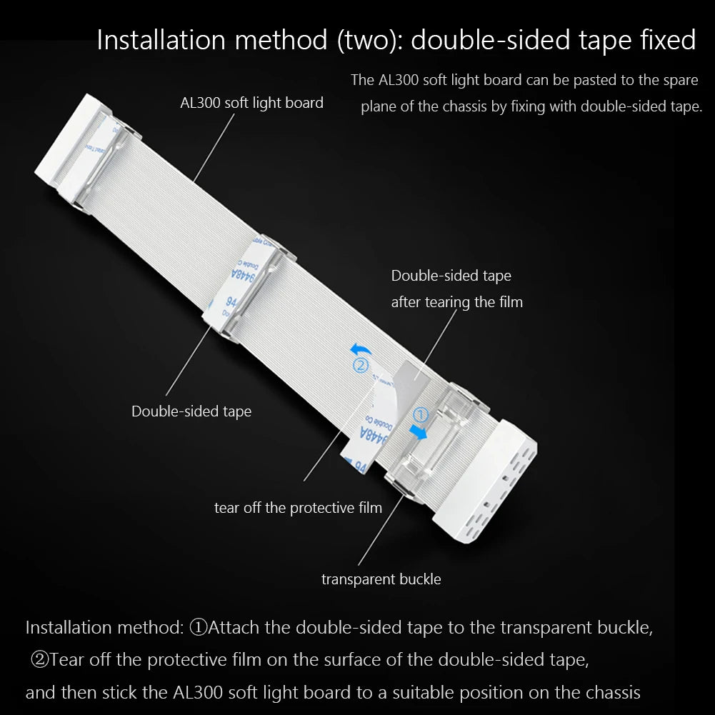 COOLMOON AOSOR ARGB LED Light Strip for 24PIN Motherboard