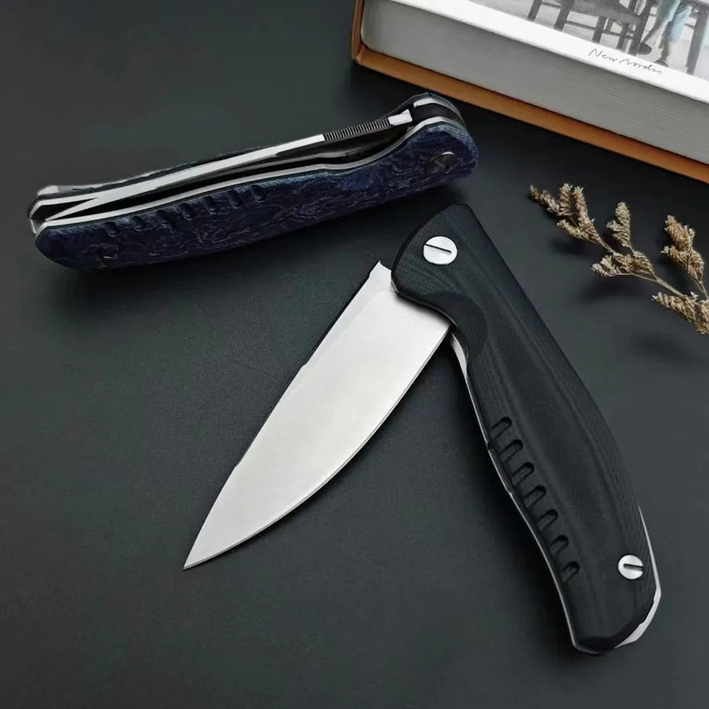 Kesiwo Tactical Folding knife D2 Blade G10