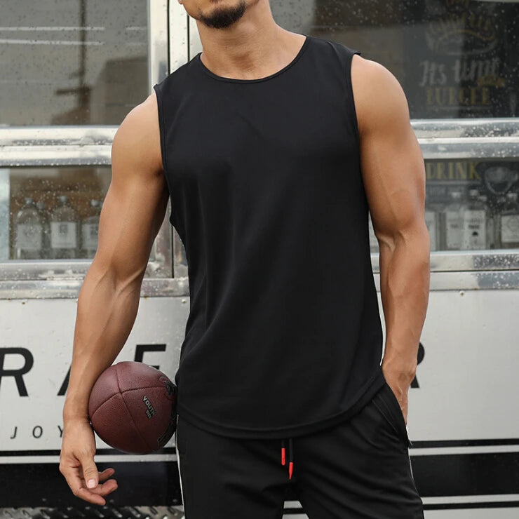 Men'S Sports Vest Summer Breathable Sleeveless
