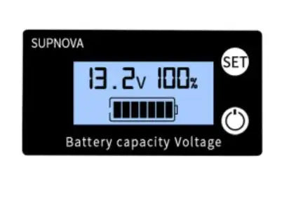 Battery Capacity Indicator DC 8V-100V Lead Acid Lithium