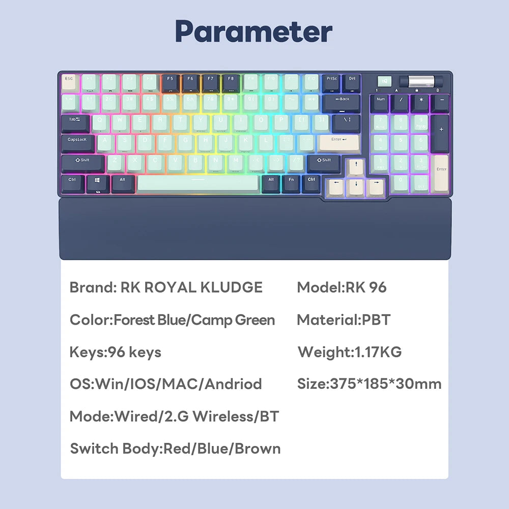 Wireless Bluetooth Mechanical Keyboard