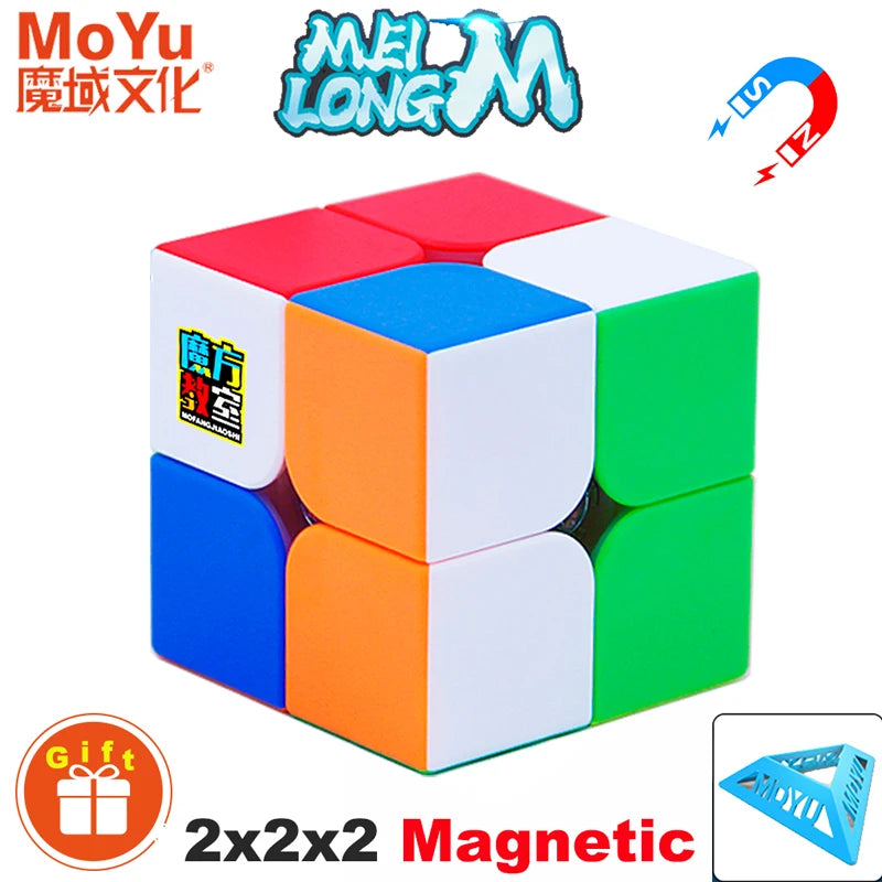 MoYu Meilong Mirror Magic Cube 3x3 2x2 Professional Special 3×3 Speed Puzzle