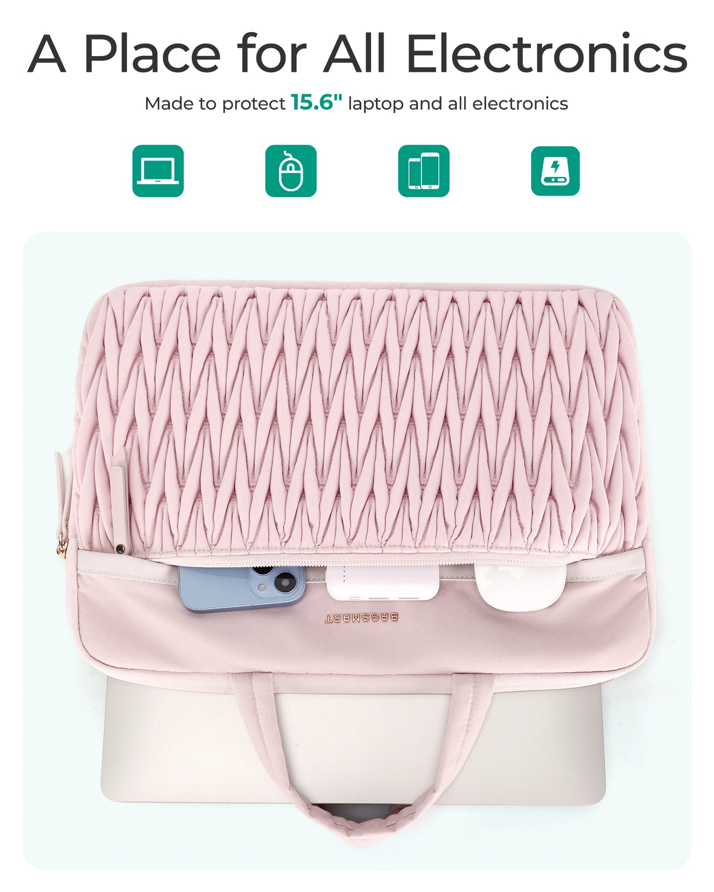 BAGSMART Women Laptop Case