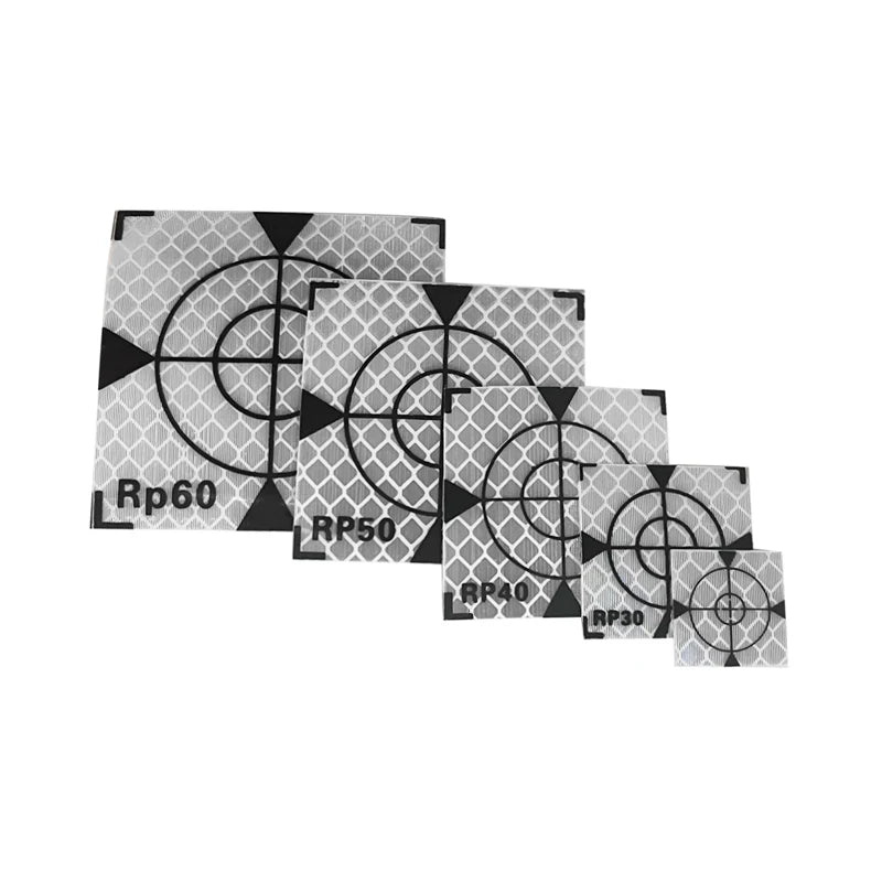 100pcs Size 60x60mm 20 30 40 50 mm Reflector Sheet