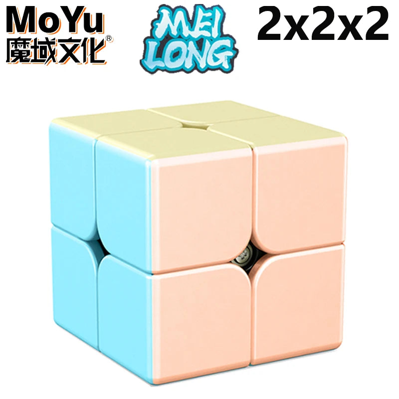 MoYu Meilong Mirror Magic Cube 3x3 2x2 Professional Special 3×3 Speed Puzzle