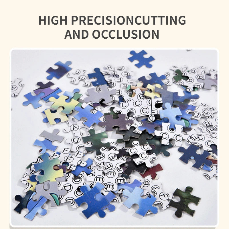 Adult 1000pcs Puzzle Times Square High Difficulty Decompression