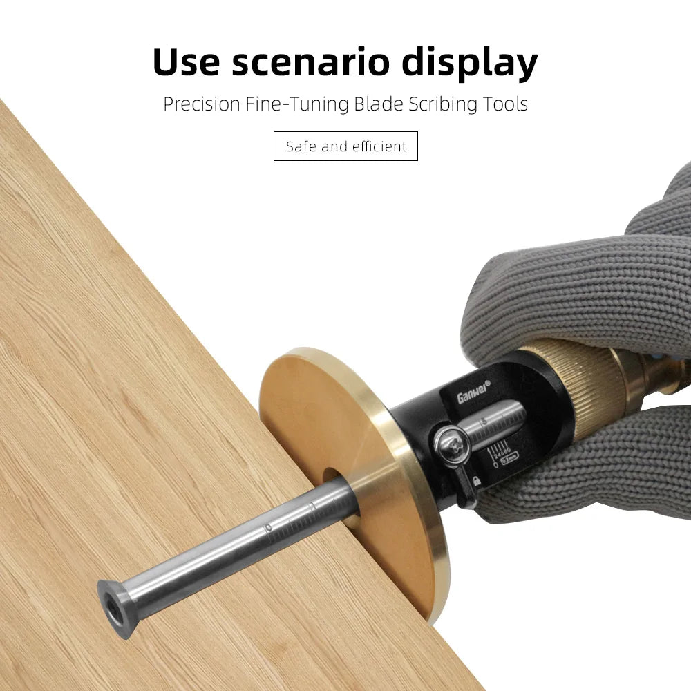 Woodworking European Style Scriber High Precision Blade