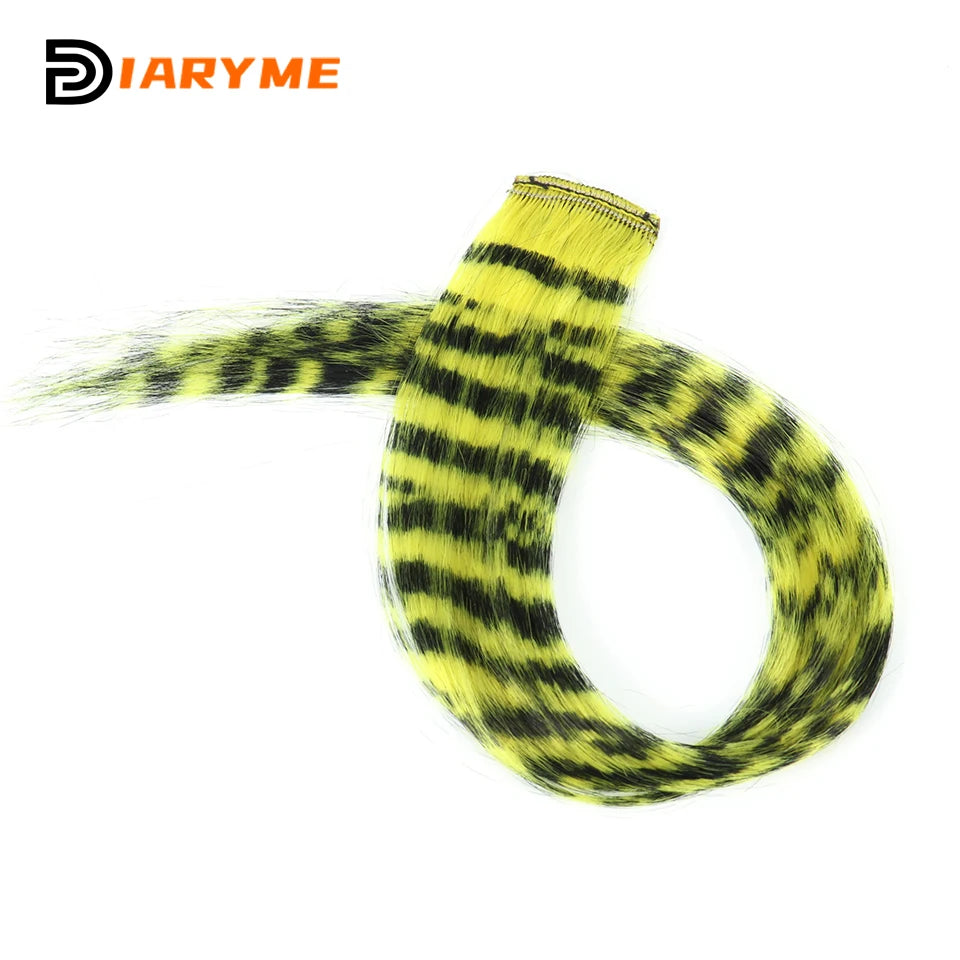Synthetic One Card Hair Extension Wig Hair