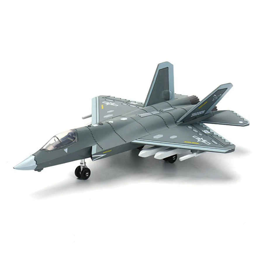Helicopter J-20 Fighter Aircraft Model B2 Military Leopard