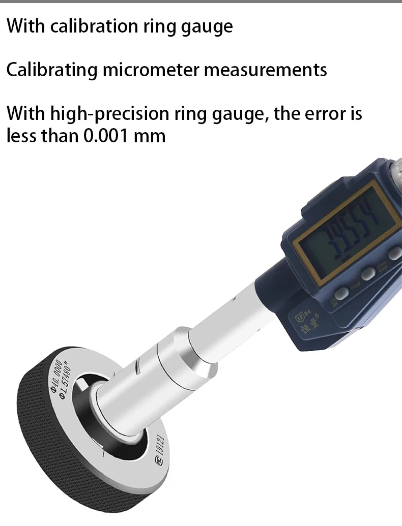 Digital Three-Claw/three-Point Inner Diameter Micrometer