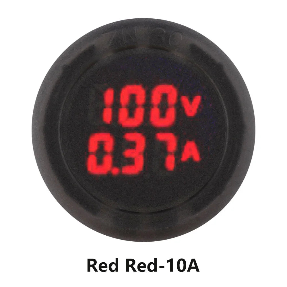 DC 5V ~ 100V LED Digital Display Voltmeter Ammeter