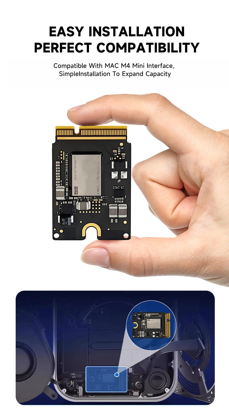 MAC Mini M4 SSD 2TB K6B2 SDSFGKLKH Solid State Drive