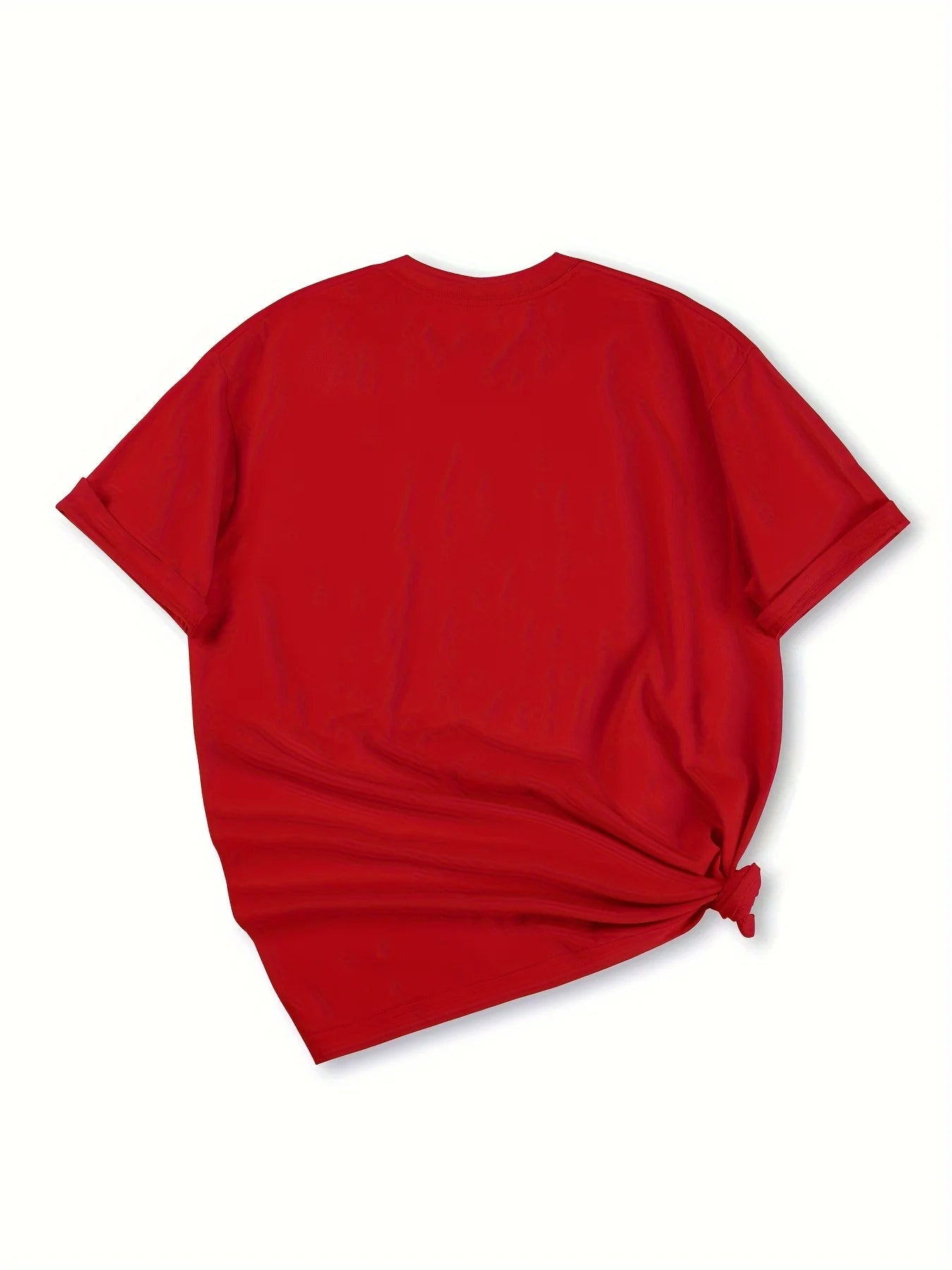 Love Print T-Shirt Fashion Casual Crew Neck