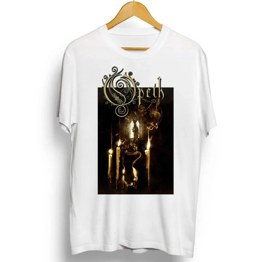 2024 Summer Vintage Death Metal Band Printed T-shirt