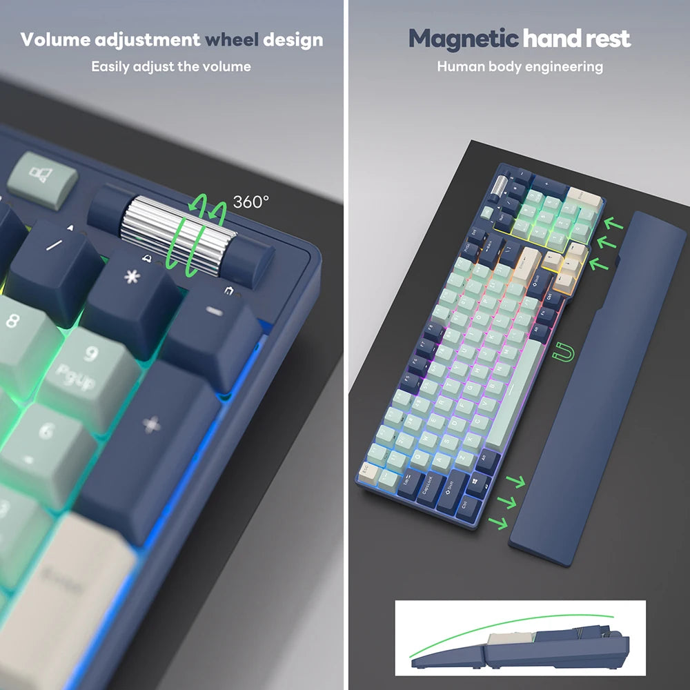 Wireless Bluetooth Mechanical Keyboard