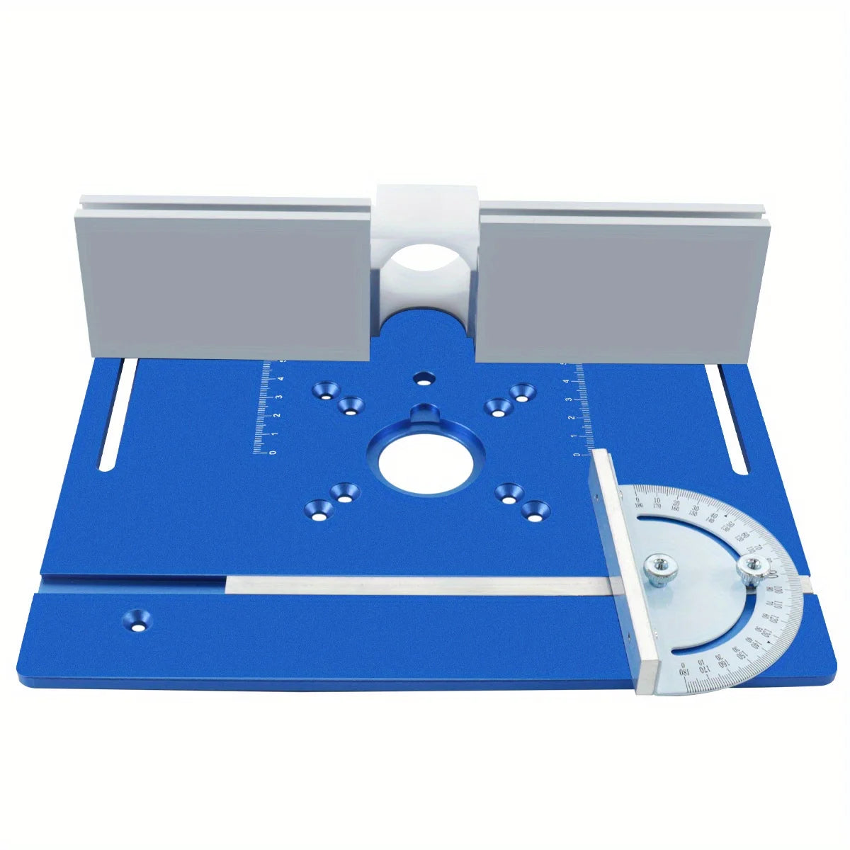 Woodworking Router Lift System and Aluminum Top Plate