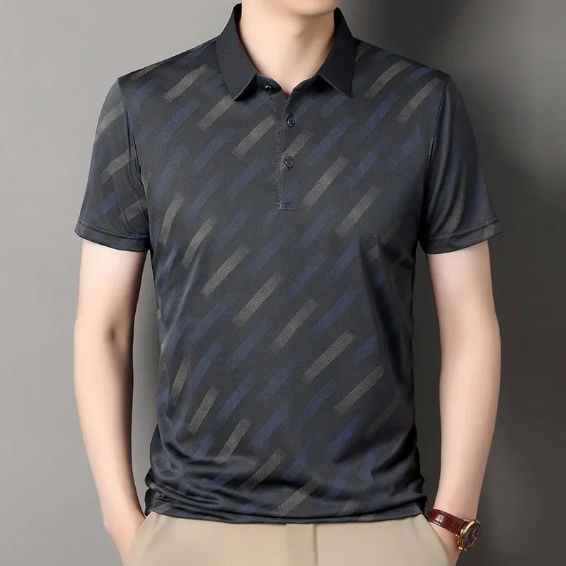 2025 New Men's Business Casual Short Sleeved