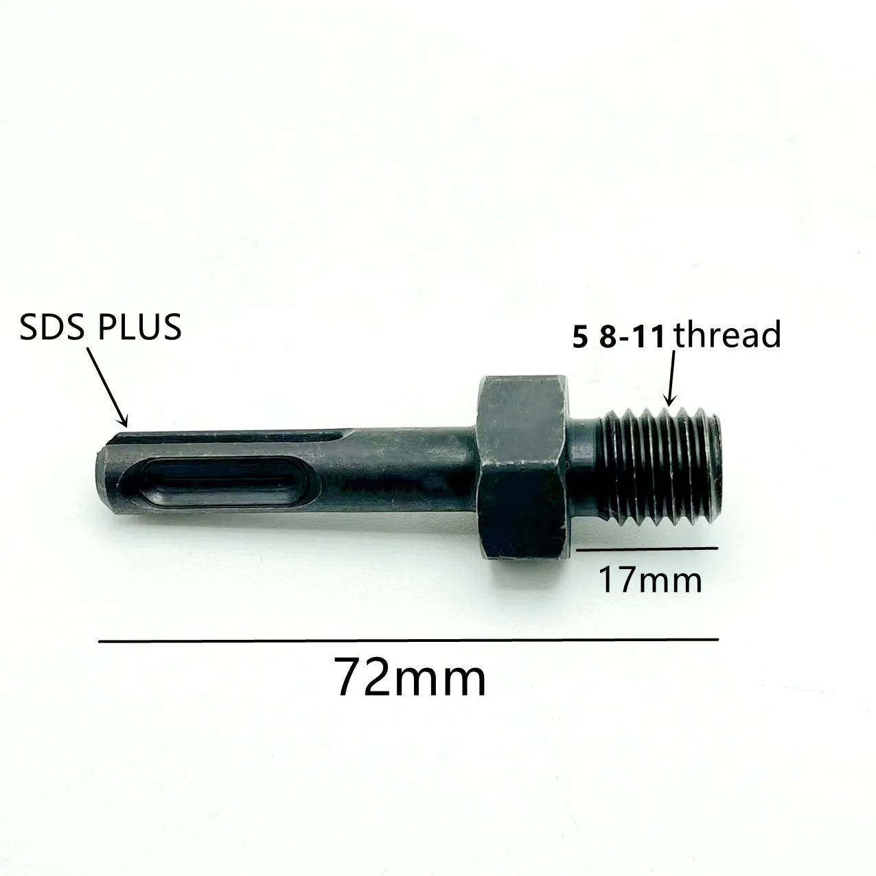 Hex Shank Adapter Different Thread Diamond Coring Bit Drill Sharpener