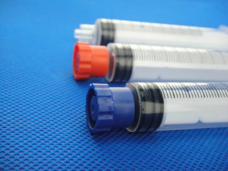 100pcs~25pcs Syringe Stop Tip Cap Luer Lock Syringe screw Precision