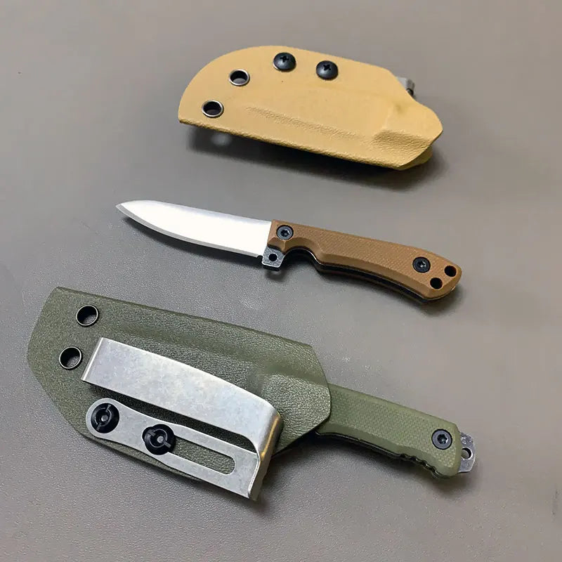 420 Stainless Steel Sharp Small Fixed Blade Kydex Knife
