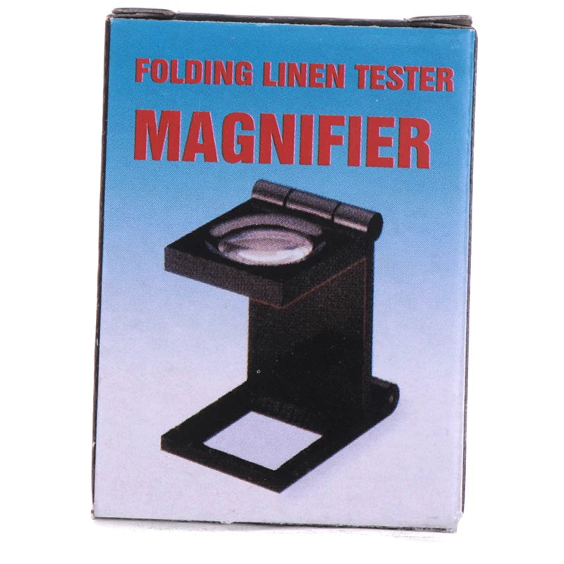 8X 22mm Microscope Folding Magnifier Stand Loupe