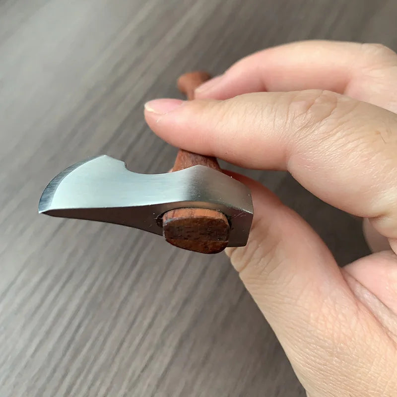 Stainless Steel Mini Mountain Axe Wood Handle Outdoor