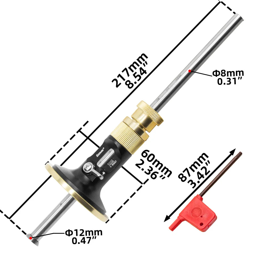 Woodworking European Style Scriber High Precision Blade