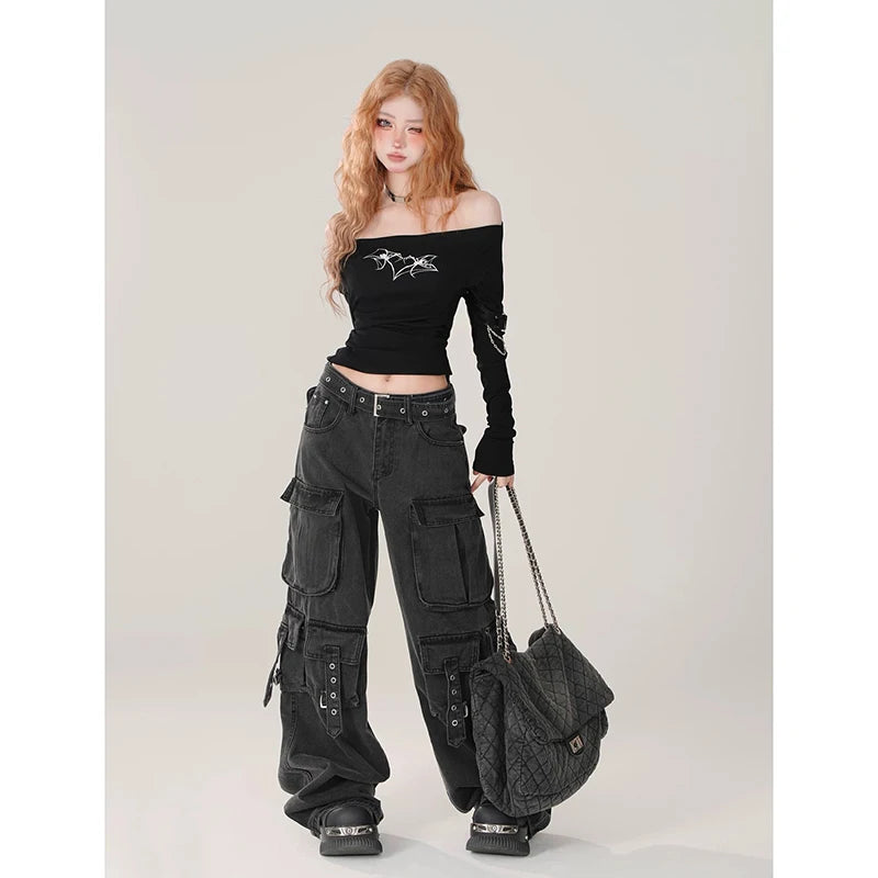 Women Y2k Japanese Streetwear