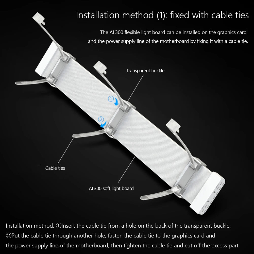 COOLMOON AOSOR ARGB LED Light Strip for 24PIN Motherboard