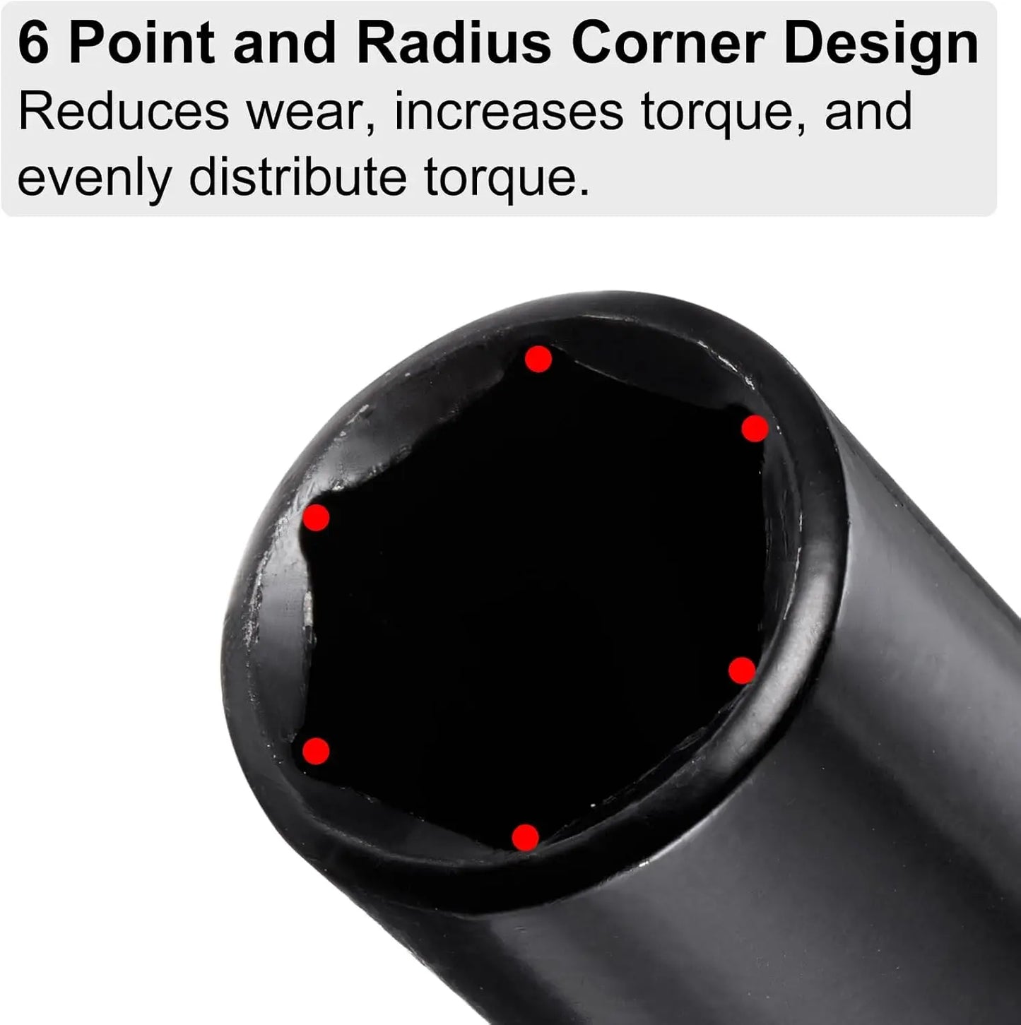 1/2 Sleeve Combination Drive Extended Socket Hexagonal