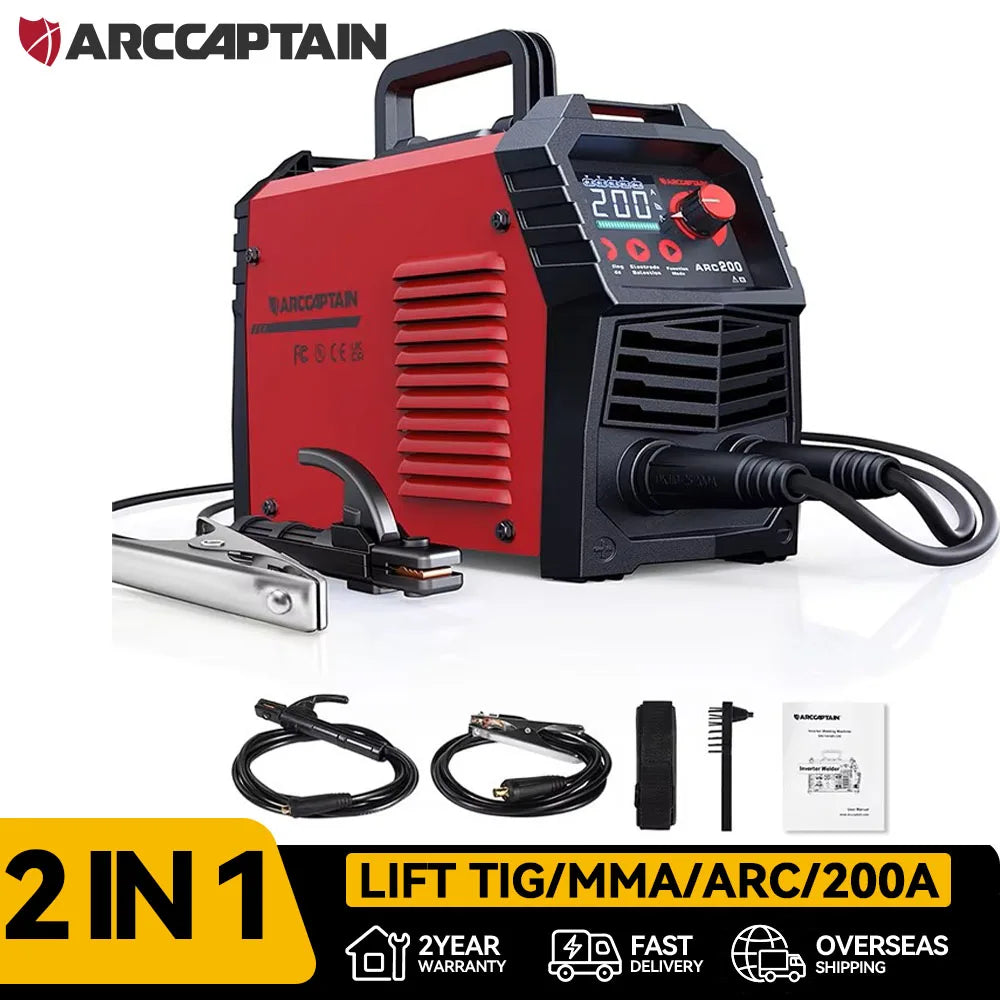 ARCCAPTAIN 200Amp Welding Machine DC Inverter