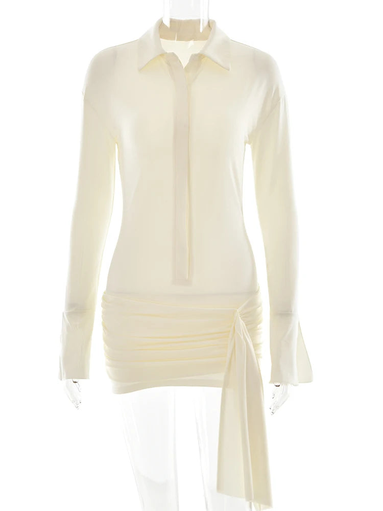 JULISSA MO Turn-down Collar