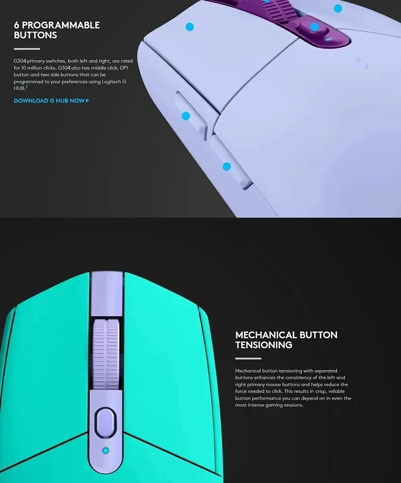 Logitech G304 G305 Wireless Mouse Gaming Esports