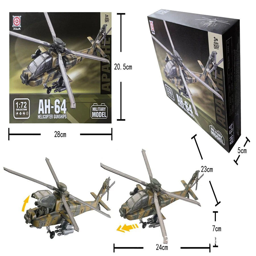 Helicopter J-20 Fighter Aircraft Model B2 Military Leopard