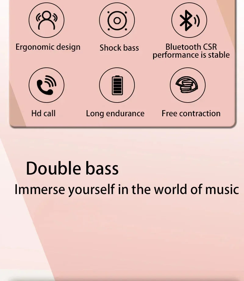 Xiaomi Original Bluetooth Earphone P2961 HIFI Headset Wireless