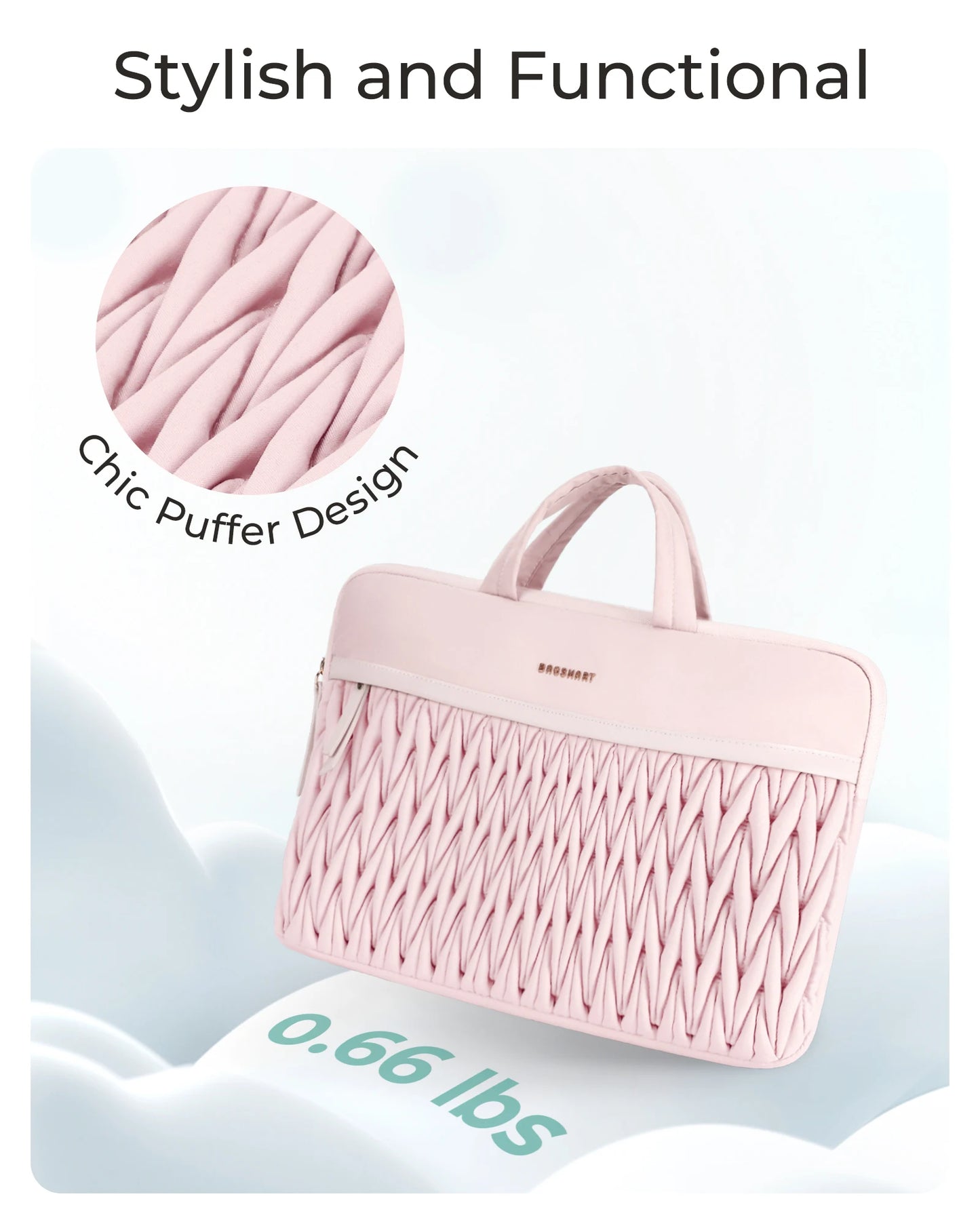 BAGSMART Women Laptop Case