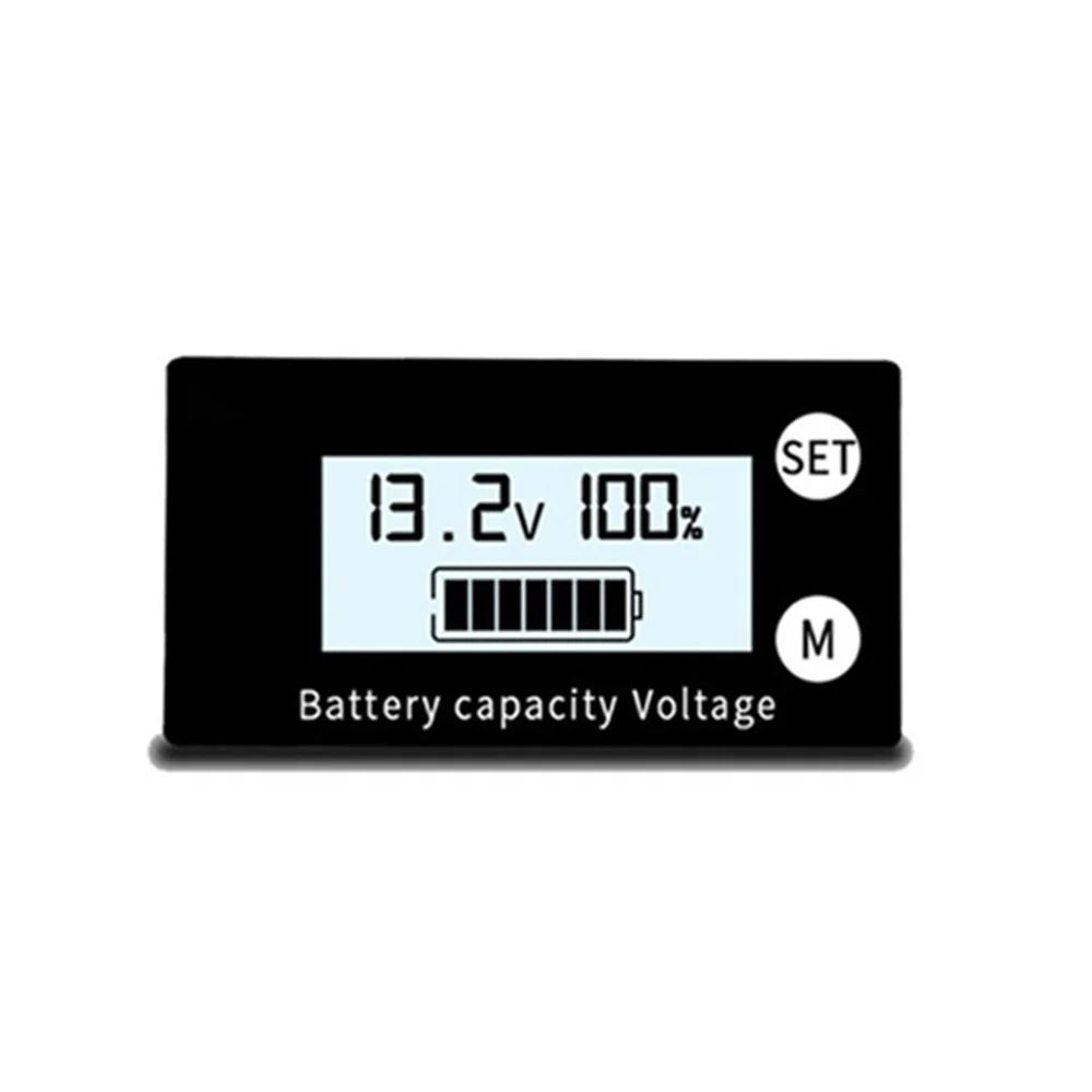 Battery Capacity Indicator DC 8V-100V Lead Acid Lithium