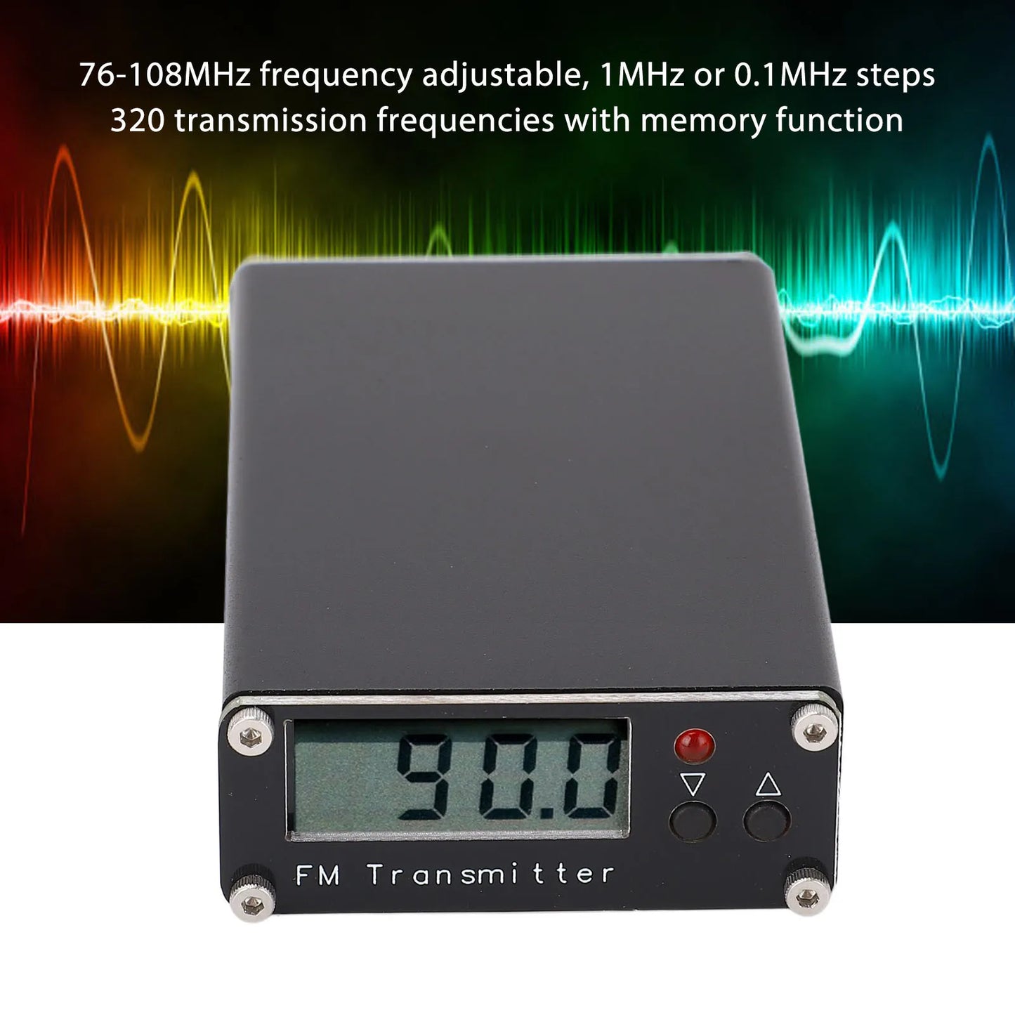 FM Broadcast Transmitter Long Range 76‑108MHz FM