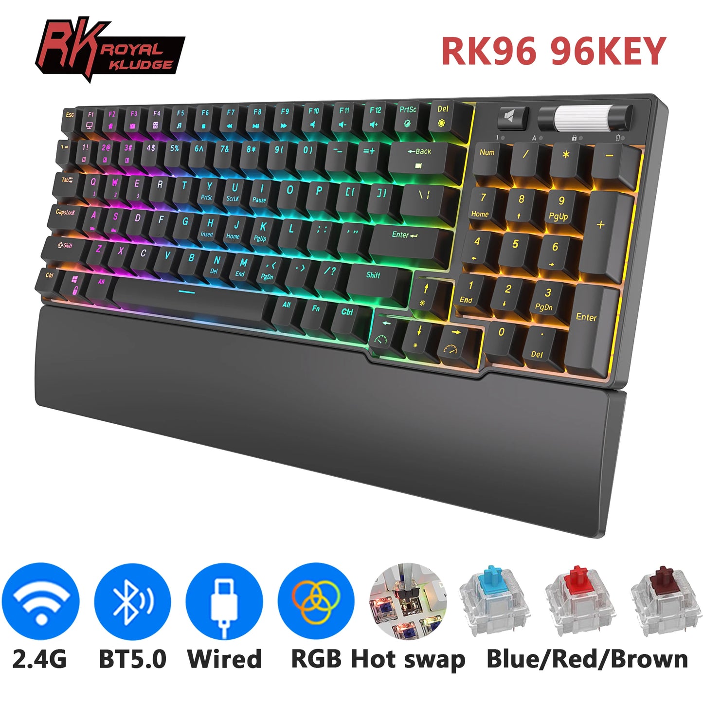 Wireless Bluetooth Mechanical Keyboard