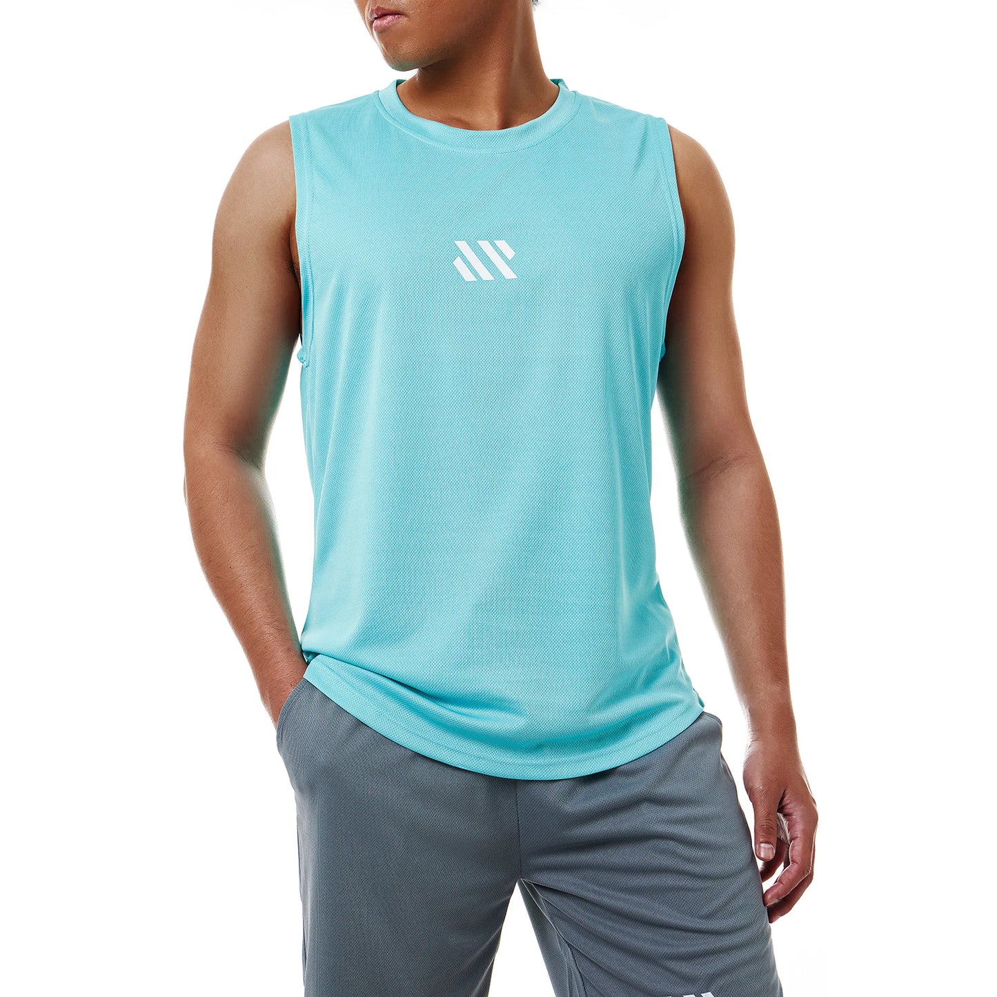 Men'S Sports Vest Summer Breathable Sleeveless