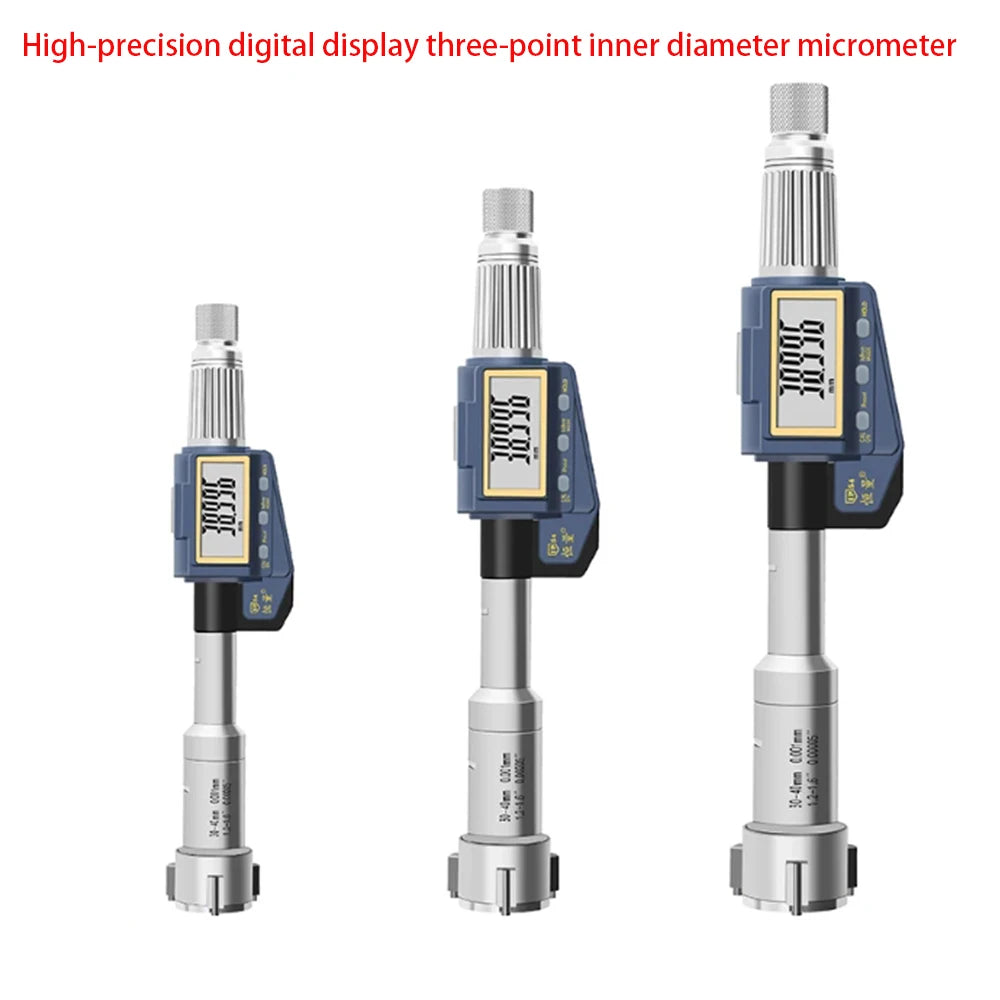 Digital Three-Claw/three-Point Inner Diameter Micrometer