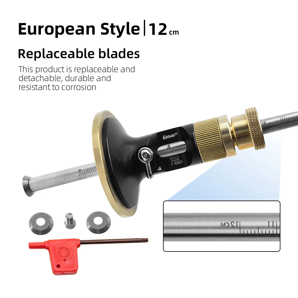 Woodworking European Style Scriber High Precision Blade