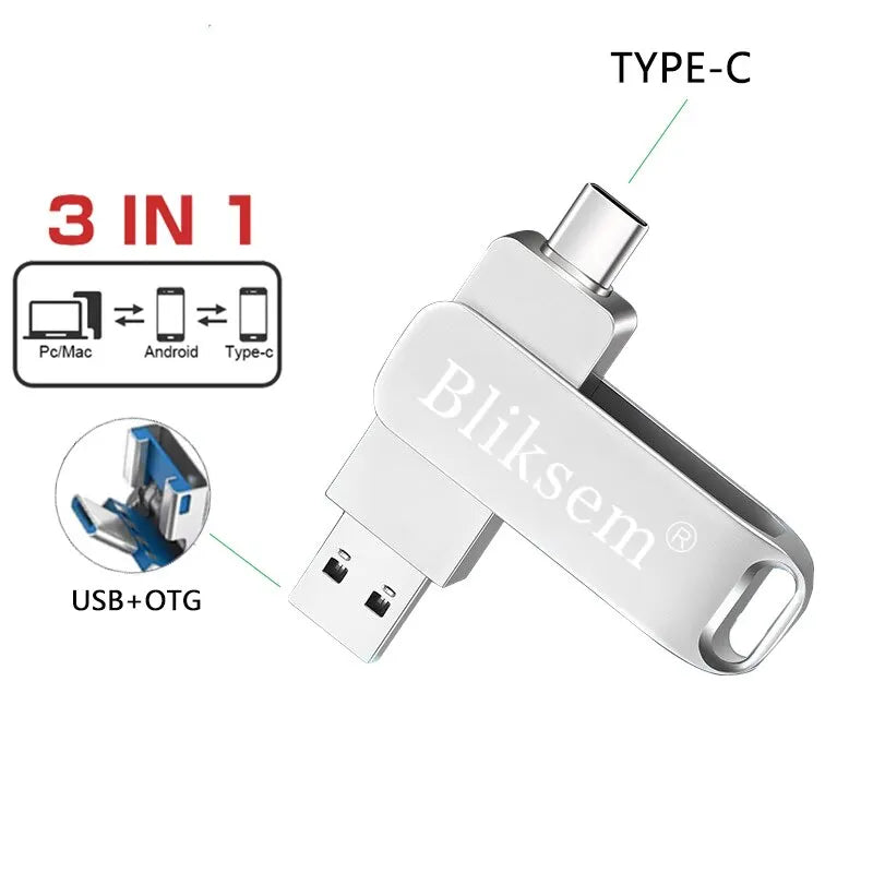 Bliksem TYPE-C Flash Drive OTG 32GB 64GB