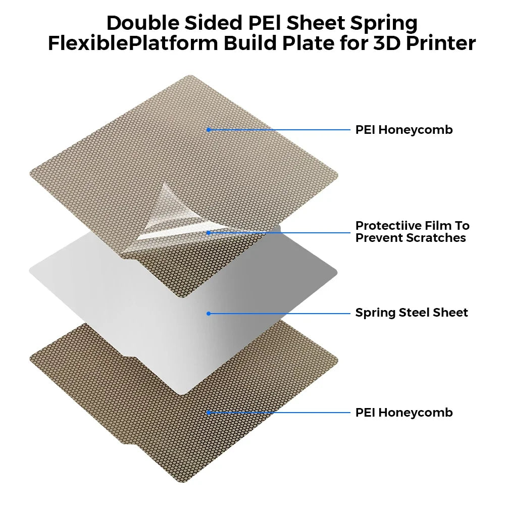 high quality spring plate 3D Printer Hot Bed