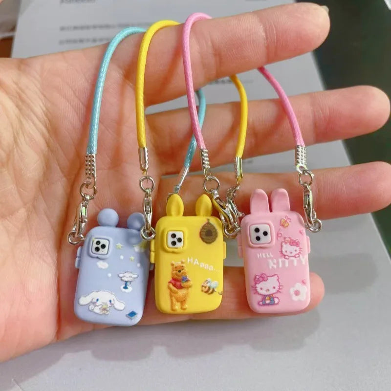 Mini Pendant Cartoon Cut Mobile Phone Ornament