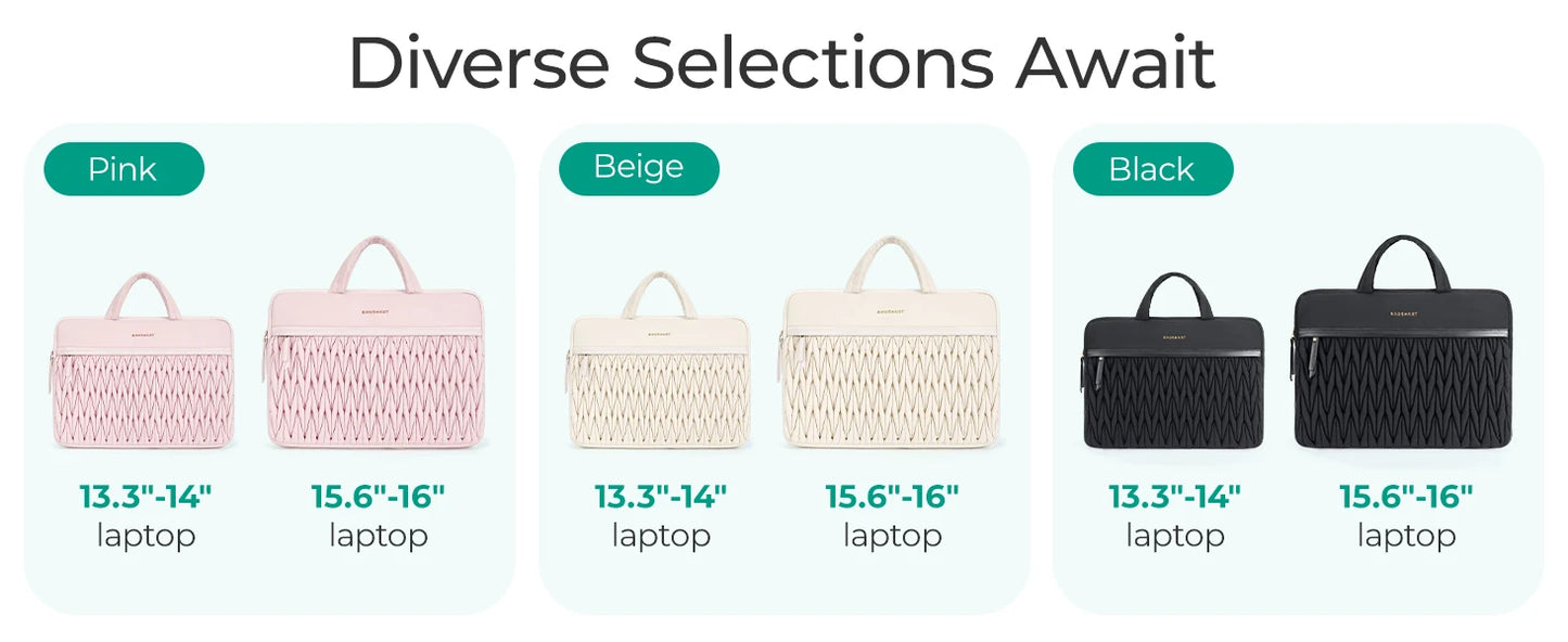 BAGSMART Women Laptop Case