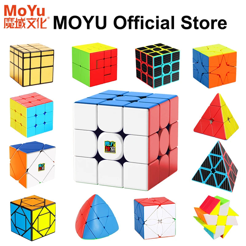 MoYu Meilong Mirror Magic Cube 3x3 2x2 Professional Special 3×3 Speed Puzzle