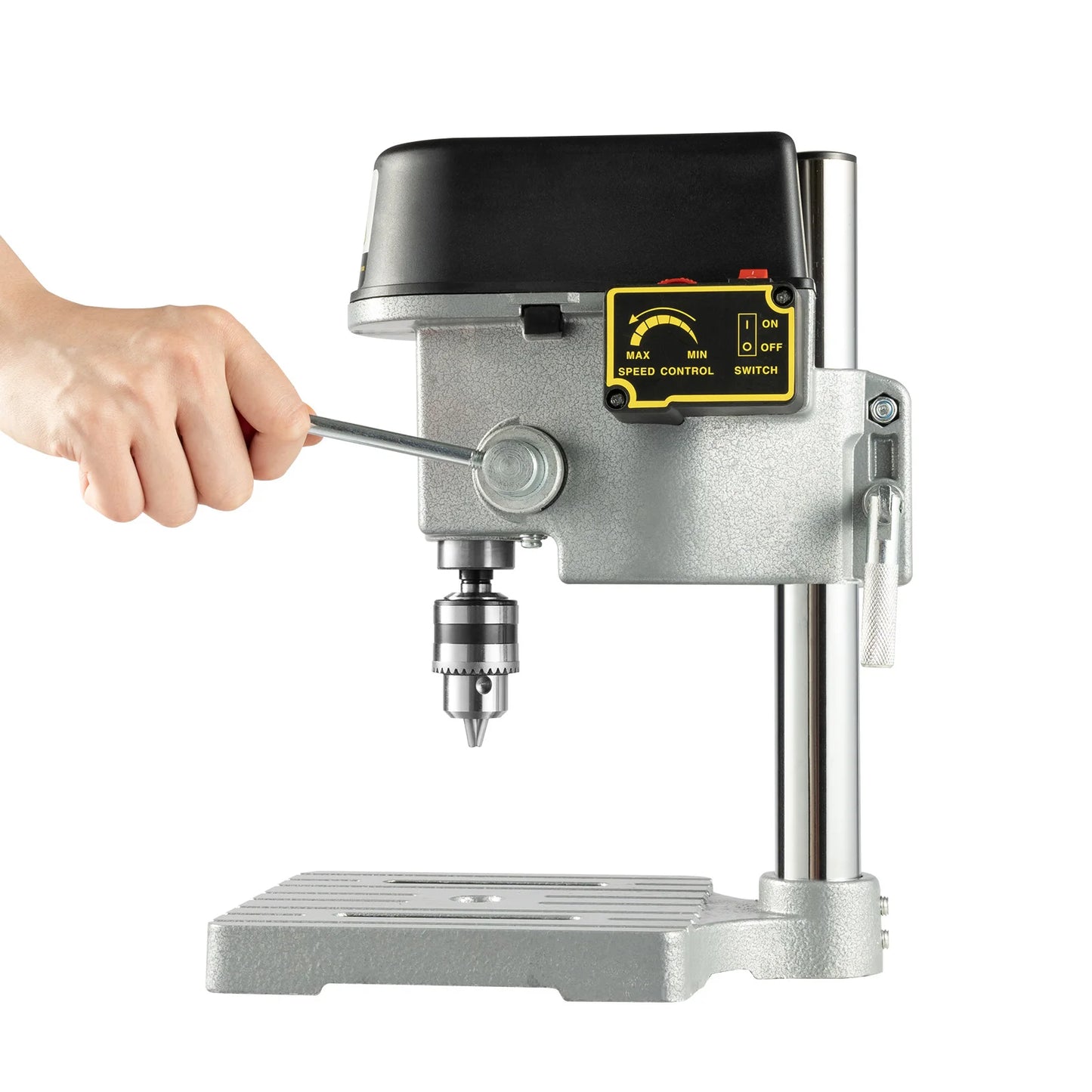 Mini Benchtop Drill Press 340W 110V Electric Wood Drilling Machine