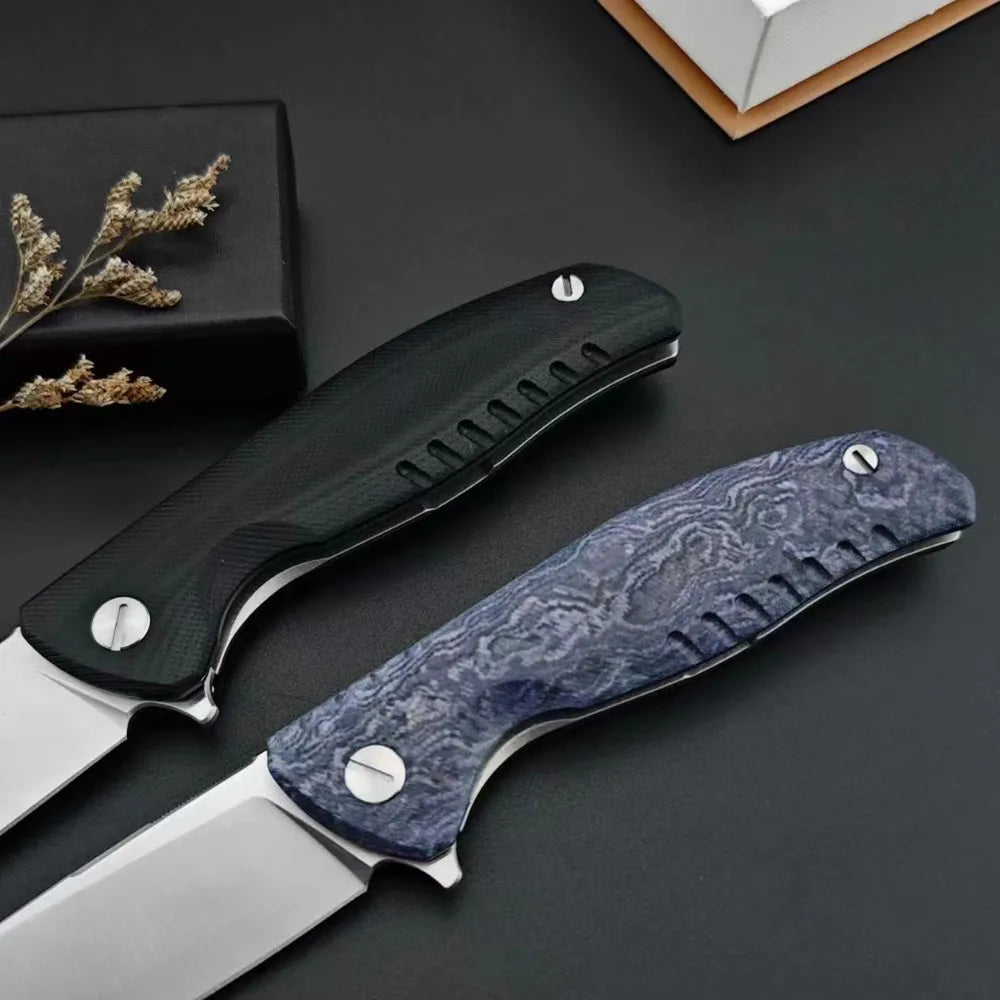 Kesiwo Tactical Folding knife D2 Blade G10