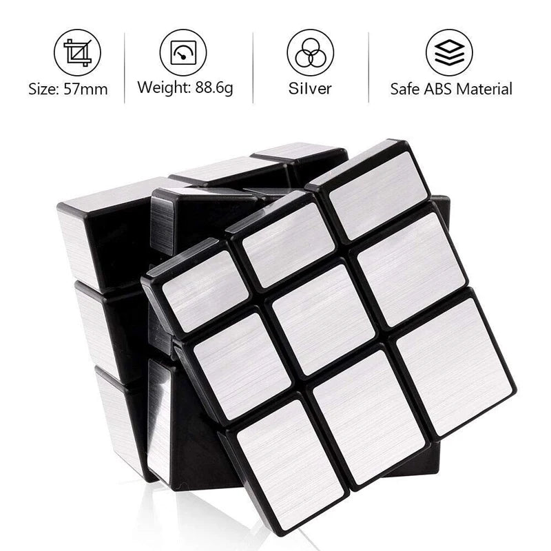 MoYu Meilong Mirror Magic Cube 3x3 2x2 Professional Special 3×3 Speed Puzzle